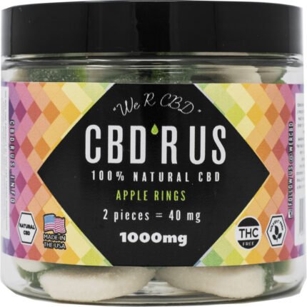 CBD R US Apple Rings 1000mg