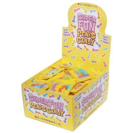Super Fun Penis Candy 100pc Display
