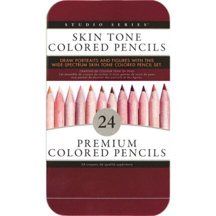 Skin Tone Colored Pencils 24pk