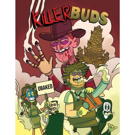 Wood Rocket Killer Buds Coloring Book