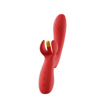 Honey Play Box Fortexa App-Controlled Kinky Finger Flapping Dual Stimulator Blue