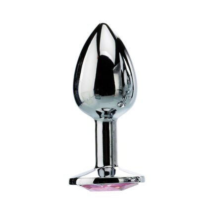A&E Pink Gem Anal Plug Small