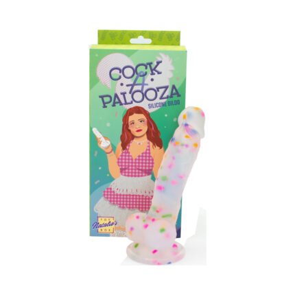 Like a Kitten Cock-A-Palooza Confetti Silicone Dildo