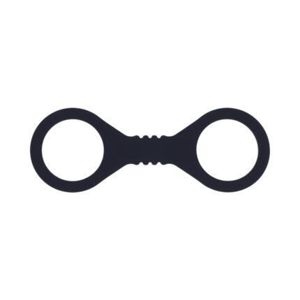 SS S&M Shadow Small Silicone Cuffs