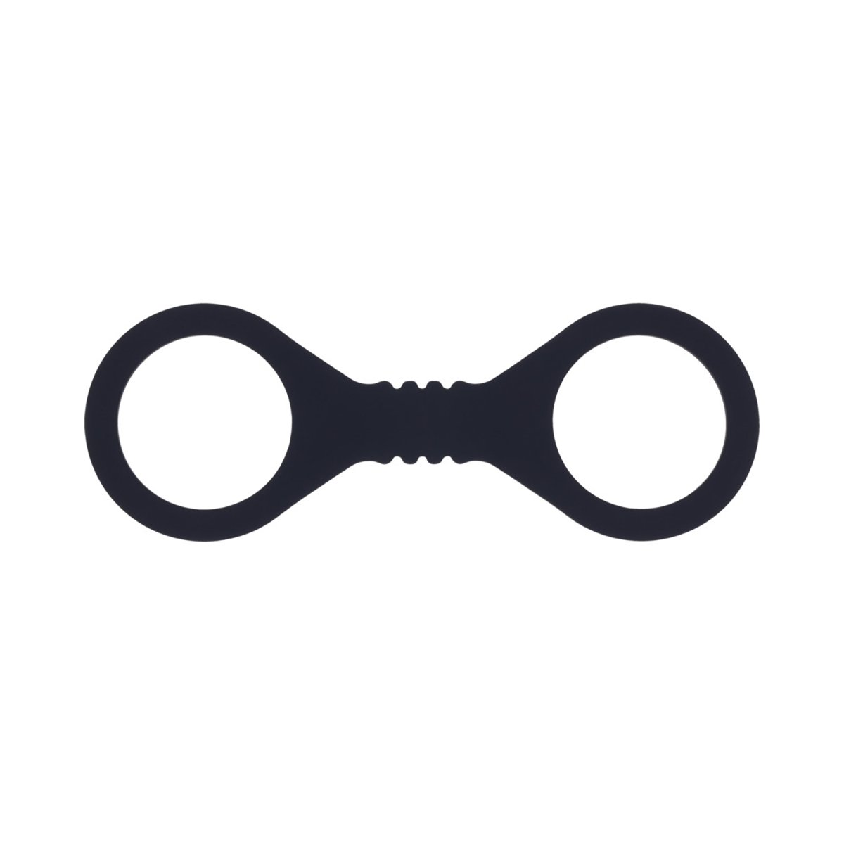 SS S&M Shadow Small Silicone Cuffs