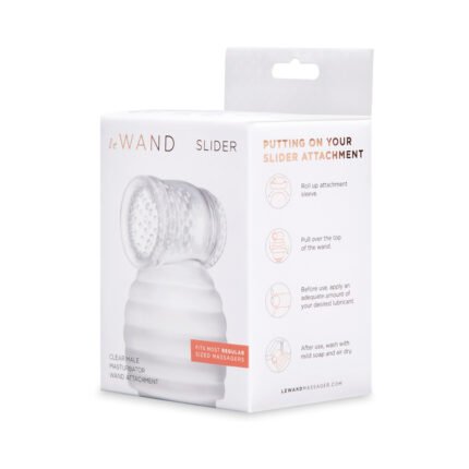 Le Wand Slider Clear Male Masturbator Wand Attachment